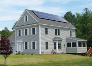 Solar thermal system installed in Middleburg